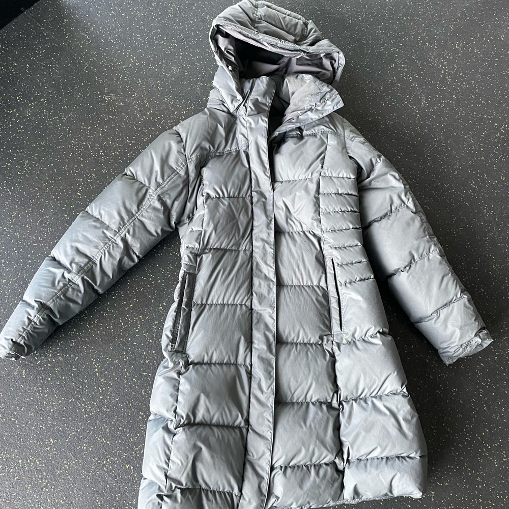 Women's Grey Patagonia Puffer Coat